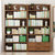 简易儿童书架家用多功能置物架落地多层实木书柜学生收纳架省空间(4层70长带抽屉【加固款】)第4张高清大图