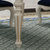 卡富丹 美式餐桌白色实木餐桌椅欧式长方形餐桌(象牙白色 1.5米餐桌+8椅)第4张高清大图