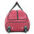 卡拉羊C8305梦幻旅程系列大容量商务时尚拉杆旅行包（红色千鸟格）第5张高清大图
