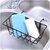 居家水槽铁艺沥水收纳挂篮厨房清滤水池清洁品置物架DS5(白色 10*20.3cm)第2张高清大图