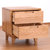 宾力弗 北欧全实木床头柜双抽白橡木卧室原木家具现代简约储物实木床边柜(图片色 默认)第4张高清大图