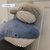 网红可爱鲨鱼睡觉抱枕毛绒玩具靠垫沙发床上抱着玩偶布娃娃礼物女(90厘米 眠眠鲸鱼粉色)第7张高清大图