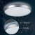 飞利浦LED吸顶灯具星环卧室房间北欧简约现代温馨浪漫2020年新款(36W-棕色-三档调色)第4张高清大图