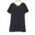 拉佩拉 重磅棉蕾丝睡衣裙 0021083(黑色 M)第3张高清大图