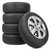 加厚防滑耐磨轮胎(无需安装 尺码)第3张高清大图