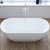 艾吉诺 成人独立式浴缸浴盆简约使用深大泡澡儿童1.4米1.5米1.6米1.7米第3张高清大图