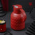 日本AKAW新款保温壶家用水壶玻璃内胆暖壶小型热水瓶大容量暖瓶(皓月白-1000ml)第5张高清大图