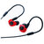 铁三角(audio-technica) ATH-IM70 入耳式耳机 双动圈驱动器 硬质树脂外壳 红色第3张高清大图