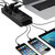 奥瑞科（ORICO ） TPC-6A4U抗浪涌防雷插座USB插排手机智能充电插线板拖线板(黑色 1.5M)第4张高清大图