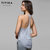 TITIKA瑜伽服夏季新款时尚跑步运动背心女跑步健身美背瑜珈胸衣61532(蓝色 XL)第5张高清大图
