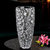 捷克波西米亚水晶玻璃时尚现代欧式花器客厅落地大号花瓶35cm(捷克原装法兰花金色花瓶（41CM）)第8张高清大图
