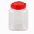 装蜂蜜的瓶子塑料瓶3斤/1100ml椭圆形干果瓶塑料瓶透明防潮密封罐(编织袋包装红色80个瓶子 默认版本)第9张高清大图