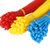 保拉（Paola）工具 优质彩色尼龙扎带红黄蓝2.5×150（300根）劳保用品 5862第4张高清大图