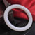 梦克拉Mkela 白玛瑙手镯 平安 加厚  女款 玉髓手镯(内径约60-61mm)第2张高清大图