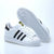 Adidas阿迪达斯男鞋　三叶草贝壳头板鞋女鞋金标SUPERSTAR休闲鞋B34308(B34308 37)第3张高清大图