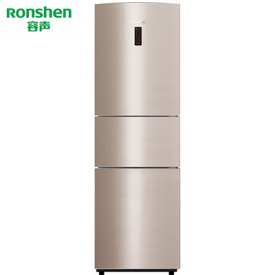 容声 (Ronshen) BCD-221WD16NY 221升 三门三温 冷藏冷冻 保鲜存储 静音节能 家用电冰箱