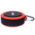 双诺声美C6便携式迷你小音箱（红色）浴室吸盘防水音箱 无线蓝牙音箱 户外运动便携第3张高清大图