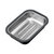 阿萨斯 不锈钢水槽沥水盆盘沥水篮水果蔬菜洗菜篮洗菜盆 水槽配件(33*23CM)第5张高清大图