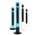 CIH塔扇静音家用落地扇遥控省电台式电扇负离子净化空气立式无叶风扇立式电风扇(蓝色 全46寸蓝色)第3张高清大图
