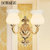汉斯威诺led壁灯床头灯现代创意卧室壁灯客厅阳台灯墙壁灯时尚创意灯具灯饰新款壁灯HS302005(双头. 无光源)第2张高清大图