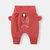 婴儿加绒加厚大PP裤子冬季新品男女宝宝新品上市(100cm 酒红)第3张高清大图