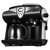 Donlim/东菱 DL-KF7001美式咖啡机家用小型商用意式全半自动奶泡(黑色)第3张高清大图