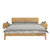 佐菲亚 北欧实木床1.5米1.8米主卧双人床小户型橡胶木经济单人婚床(单床 1.8米)第5张高清大图