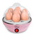 小逸小资TW-3105煮蛋器双层蒸蛋器多功能迷你电蒸蛋器1-14个蛋第2张高清大图