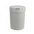 韩国进口垃圾桶家用客厅卧室办公室塑料收纳桶创意带盖圆形筒10L(摩登灰10L 默认版本)第5张高清大图