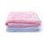 棉果果新生婴儿多功能盖毯毛毯四季用包毯1.2*1.2m内里纯棉珊瑚绒毯子薄款(蓝色 版本)第4张高清大图