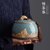 哥窑陶瓷茶叶罐密封罐家用存茶罐茶叶储存罐中式茶叶盒储茶罐空罐kb6(湖石鱼跃龙门(霁蓝))第3张高清大图