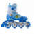 美洲狮（COUGAR）儿童套装轮滑鞋 溜冰鞋滑冰鞋旱冰鞋滑轮鞋MS828(蓝色双肩包+赠品 26-30码可调)第4张高清大图
