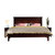 喜临门 美式床 双人床实木框架卧室婚床现代简约卧室家具组合 加州阳光(图片色 1.5m)第3张高清大图
