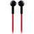 爱易思（Easeyes）E808 3.5MM线控有线耳机（红色）第2张高清大图