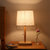 圣菲特 实木台灯卧室床头灯简约现代时尚日式温馨喂奶小台灯 sft1016(按钮开关)第4张高清大图