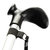 如斯卡（RUSSKA）老人拐杖手杖 铝制手杖 人体功能学右手设计 伸缩手杖 银第3张高清大图