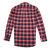 雅戈尔男士保暖衬衫2014专柜*格子保暖长袖衬衫(蓝红格子-14165 43)第3张高清大图