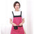 VTyee韩版肩带式无袖家居围裙简约时尚防水防污厨房工作服(紫色)第2张高清大图