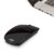 APOINT/A点 T3无线鼠标 静音无声低噪音 薄巧舒适 反应灵敏 智能省电 独立开关 通用台式机笔记本(黑色)第3张高清大图