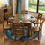 曲尚(Qushang)餐桌 现代中式实木餐桌椅组合 客厅餐厅家具组合套装808(无转盘颜色备注 1.38M单张餐桌)第2张高清大图