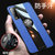 VIVOY70S手机壳防摔全包步步高y70s布纹磁吸指环商务Y70S保护套男女款(蓝色)第5张高清大图