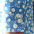 蘭菁 2015夏季新款英伦时尚潮男圆领印花七分袖小西装男士韩版修身西服外套C308-X30(天蓝色 XL)第5张高清大图
