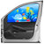 星德瑞拉(SUNDRILA) 创意卡通磁性车内车窗帘 防晒隔热可伸缩遮光板(蓝色 副驾窗单片)第5张高清大图
