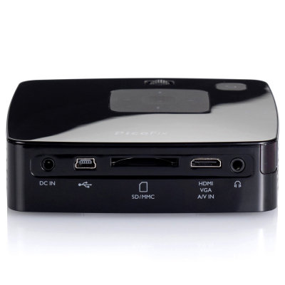 飞利浦（PHILIPS）PPX2480微型投影播放器（黑色）【真快乐自营  品质保障 】