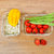 西派珂耐热玻璃保鲜盒儿童水果盒烤箱玻璃烘焙碗微波盒冰箱收纳盒(1000ml白色盖子)第5张高清大图