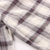 2018春季新款100%全棉亲肤舒适经典款女士长袖衬衫欧美休闲OL风格保暖灰白格子Luyee鹿野良造A001-3(灰白格 S)第4张高清大图