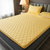 囡囡家纺  床垫软垫家用被褥子加厚垫双人1.8m床垫子宿舍单人(富贵金色 透气款（WLN床垫）)第7张高清大图