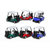 鸭小贱1：20仿真高尔夫球车合金车模型儿童玩具车礼物回力车8969-9(红色)第5张高清大图