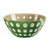 意大利guzzini 原装进口创意小吃碗家用水果碗甜品碗沙拉碗幻影波点碗 国美厨空间(绿色 大号)第5张高清大图