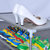 索尔诺 创意实用鞋架 防锈钢管收纳架 3层简易鞋架xj_A03(史努比)第4张高清大图